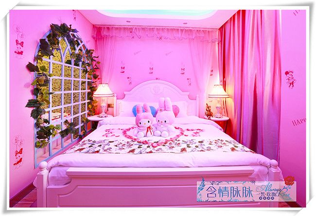 唯美浪漫的小公主房,闺蜜也可以来住哦.