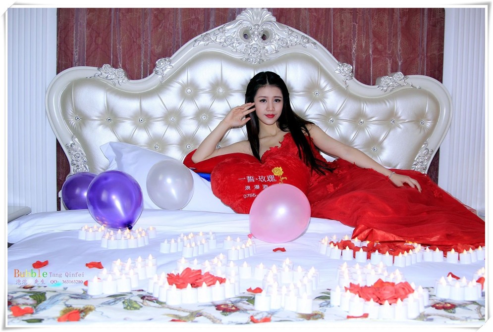 一誓玫瑰情侣酒店红裙女 一誓玫瑰情侣酒店红裙女
